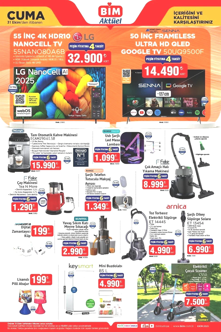31 EKİM CUMA BİM AKTÜEL KATALOĞU 31 EKİM CUMA BİM AKTÜEL KATALOĞU