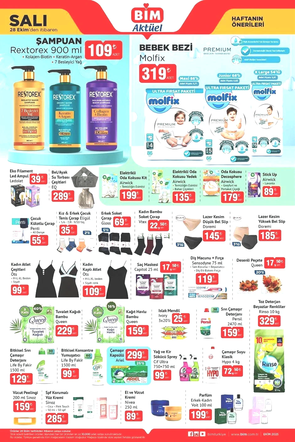 28 EKİM SALI BİM AKTÜEL KATALOĞU 28 EKİM SALI BİM AKTÜEL KATALOĞU